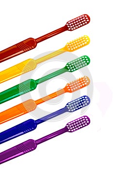 Toothbrushes border