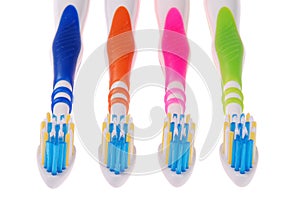 Toothbrushes (clipping path)
