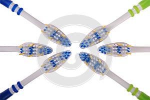 Toothbrushes (clipping path)