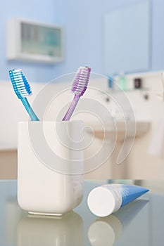 Toothbrushes and toothpaste