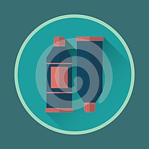 toothpaste tube. Vector illustration decorative design