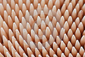 Toothpicks in white background