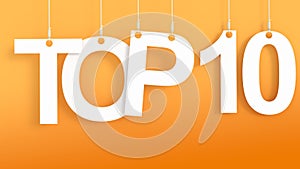 Top 10 hanging Letters