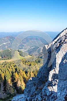 On the top with alpine panorama view, Puchberg am Schneeberg, Au