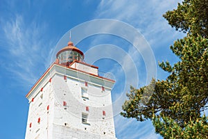 Top of ancient Kopu lighthouse, Hiiumaa, Estonia
