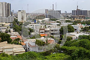 Top Beautiful view of Karachi city