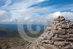 At the top of Cairngorm Mountain