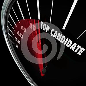 Top Candidate Most Popular Choice Nominee Election Voting