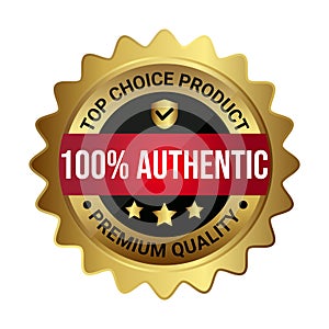 Top Choice Product Packaging Label Badge Design, Best Product Seal, Top Quality Guaranteed Sticker, Recommeded Products, Hot