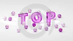 Top A 3D Illustration Emphasizing the Pinnacle of Quality and Value