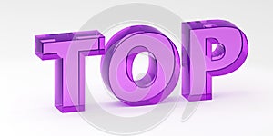 Top A 3D Illustration Emphasizing the Pinnacle of Quality and Value