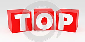 Top A 3D Illustration Emphasizing the Pinnacle of Quality and Value