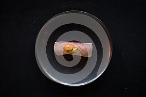 Top Down Shot of Creative Plate of Nigiri