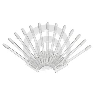 Lip Gloss Applicators in Holder