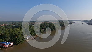 Top down of Tapi River