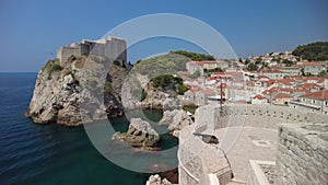 top of Dubrovnik Fort Bokar