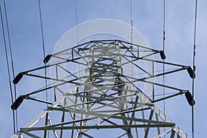 Top Of A Electrical Tower