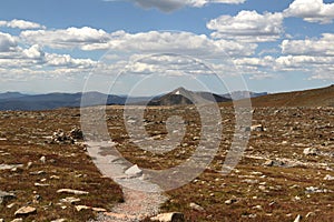 Top of Flattop Mountain, Rocky Mountain National Park, Colorado