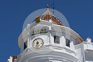 Top floor of the Arias Montano casino in the Marques de Aracena square, Huelva, Spain