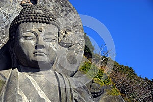 Top of Great Buddha and sky