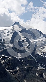 Grossglockner mountain in National Park Hohe Tauern, Austria.