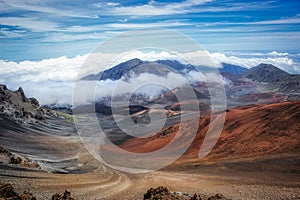 Top of Haleakala Crater