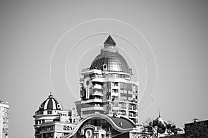 Top of high building in Kyiv, Ukraine