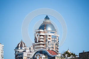 Top of high building in Kyiv, Ukraine