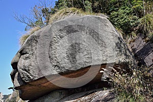 Top of the hills at Mount Jiuhua, Nine Glorious Mountains