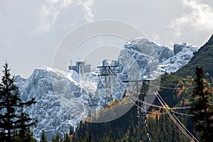 Top Kasprowy in the Polish Tatra Mountains