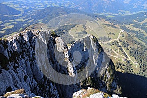 Top of Kleiner Donnerkogel, Alps