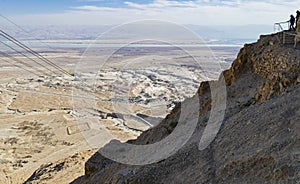 Top of the Masada Snake Path Hiking Trail photo