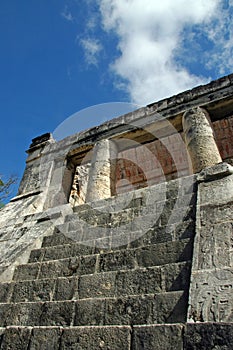 Top of Mayan temple