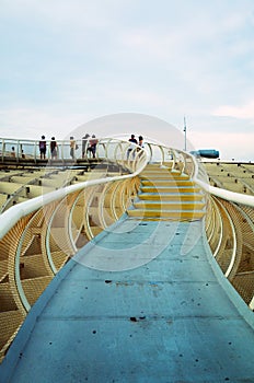 On top of Metropol Parasol