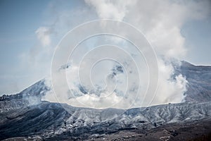 Top of Mount Aso