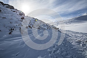 On top of Mount Cheget