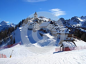 Top of mount Lussari