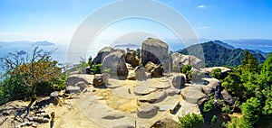 Top of Mount Misen, in Miyajima