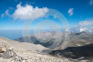 On the top of Mount Olympus