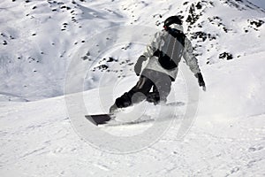 Top Mountain Extreme Snowboarding Slide