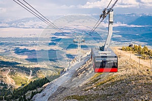 Sul da montagna pettine Attraverso comune 