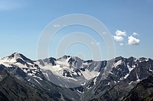 The top of the mountain