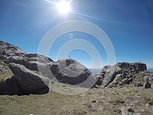 Trekking the Cerro Champaqui from Villa Alpina, CÃÂ³rdoba, Argentina photo