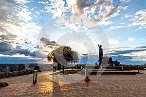 Nelson Mandela statue photo