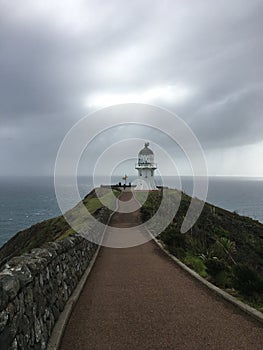 Top of New Zealand Lighthouse