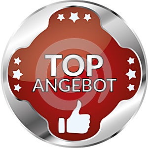 Top offer German Language: Top Angebot Button
