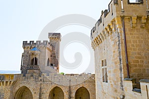 Top of Olite castle