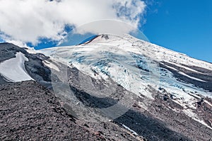 Top of Osorno Volcano. South Patagonia