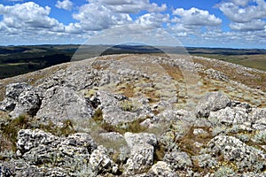 Top part of the cerro campanero en Minas, Lavalleja, Uruguay photo