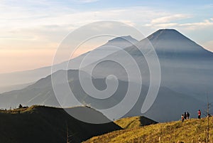 Top of Prau Mountain